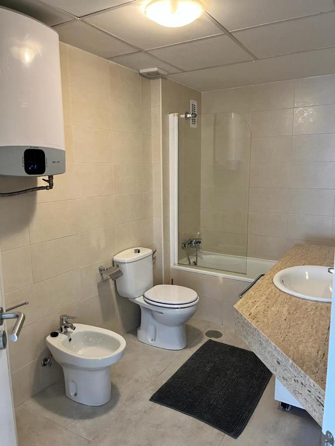 Atico Helena con solarium y jacuzzi privado en Laguna Beach Vera Exterior foto