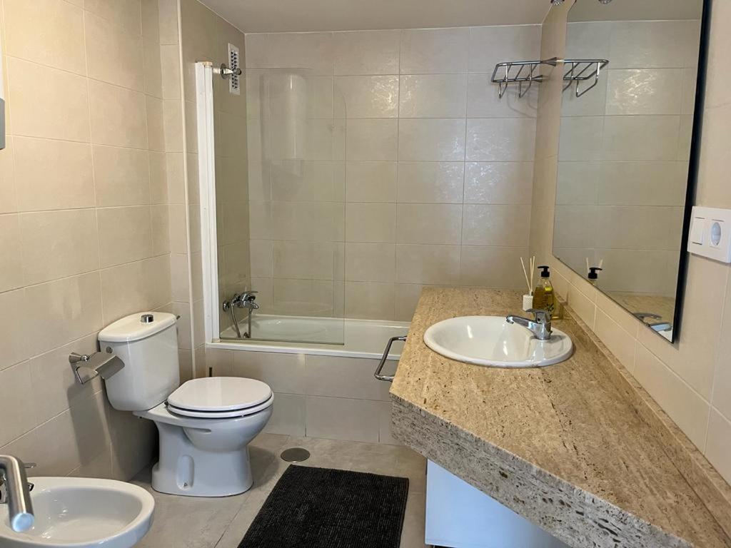 Atico Helena con solarium y jacuzzi privado en Laguna Beach Vera Exterior foto