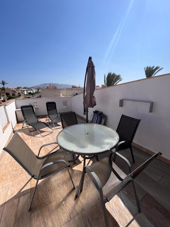 Atico Helena con solarium y jacuzzi privado en Laguna Beach Vera Exterior foto